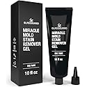 GlassGuard Miracle Mold Stain Remover Stain Gel - Heavy Duty Cleaning Gel for Grouts, Ceramic, Glass, Silicone, Caulk & More - Washing Machine Cleaner