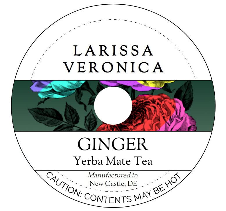 Ginger Yerba Mate Tea (Single Serve K-Cup Pods) (12 pods, ZIN: 572806) - 2 Pack