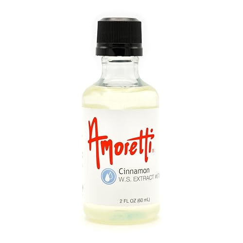 Amoretti - Cinnamon Extract Water Soluble 2 oz - Highly Concentrated & Perfect For Pastry, Savory, Brewing, and more, Preservative Free, Vegan, Kosher