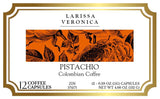 Pistachio Colombian Coffee (Single Serve K-Cup Pods) (Gourmet, Naturally Flavored, Whole Coffee Beans) (12 pods, ZIN: 574171) - 2 Pack