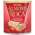 Almond Roca Pack of 1-10oz Individually Wrapped Chocolate Candy - Original Buttercrunch Toffee with Almonds - Gluten Free, Kosher, Chocolate