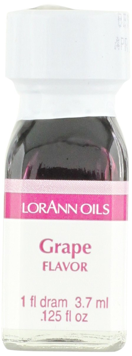 LorAnn Grape SS Flavor, 1 dram bottle (.0125 fl oz - 3.7ml - 1 teaspoon) - 12 Pack
