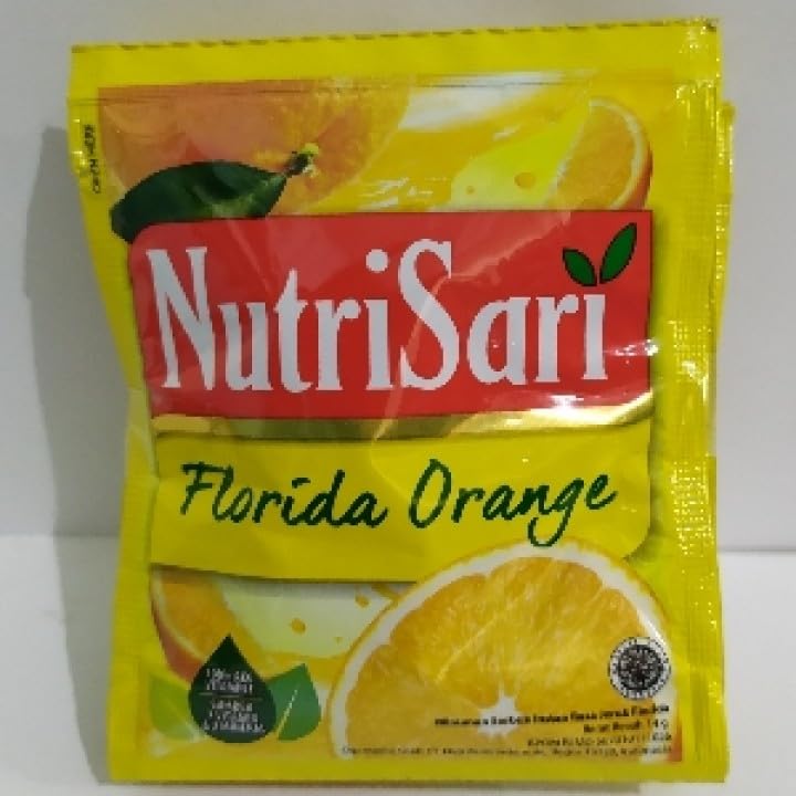 NutriSari Florida Orange Instant Drink Powder 10-ct, 110 gram
