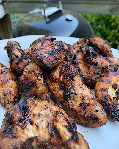 Elijah's Xtreme Bourbon Infused Blueberry Chipotle BBQ Sauce & Marinade - BBQ Sauce 12 FL OZ