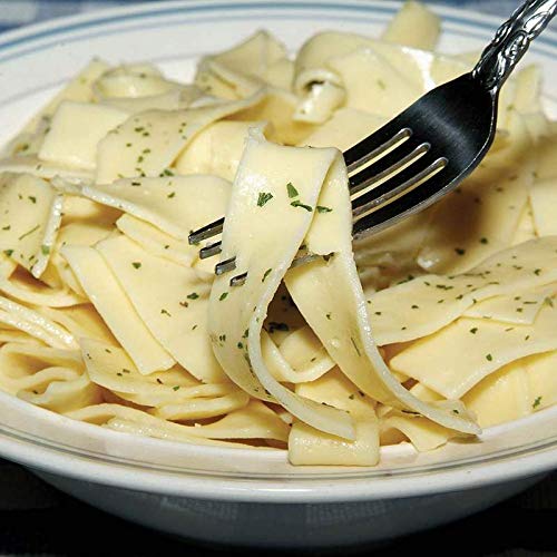 Lehman's Homemade Egg Noodles, All Natural USA Made Amish Pasta, Case of Four Big 40 oz Bags, Medium .25 inch Width