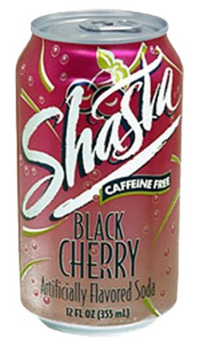 Shasta Black Cherry, 12-Ounces (Pack Of 24)