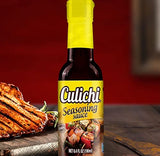 Salsa Culichi (TM) Official Savory Seasoning Sauce (Jugo Sazonador - Authentic Mexican Salsa) (3 Bottles)