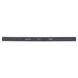 Unger RT35 ErgoTec Replacement Squeegee Blades, 14-Inch Wide, Black Rubber, Soft, 12/Pack