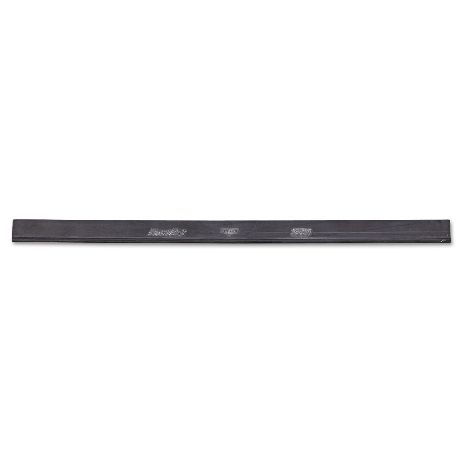 Unger RT35 ErgoTec Replacement Squeegee Blades, 14-Inch Wide, Black Rubber, Soft, 12/Pack