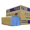 BLUE WINDSHIELD TOWEL, 2 PLY, 9.25X10.25, 168/PK, 12 PK/CS