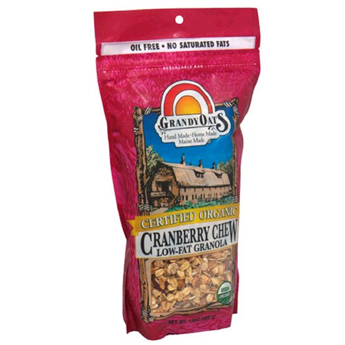 Grandy Oats Organic Low Fat Cranberry Chew Granola, 13-Ounce Units (Pack of 8)