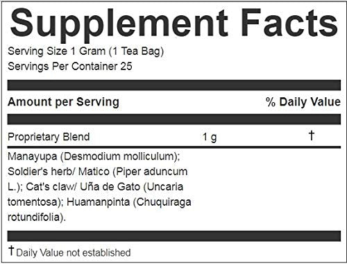 Hanan Peruvian Secrets Enfermedad De La Mujer Herbal Tea | 100% Natural Women’s Care Blend | 25 Tea Bags | Naturally Aids in Relieving Minor