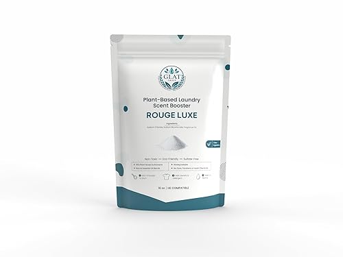 Plant-Based Laundry Scent Booster (Powder) - Rouge Luxe | Fast-Dissolving, No Residue |Elegant, Long-Lasting | Eco-Friendly, Hypoallergenic