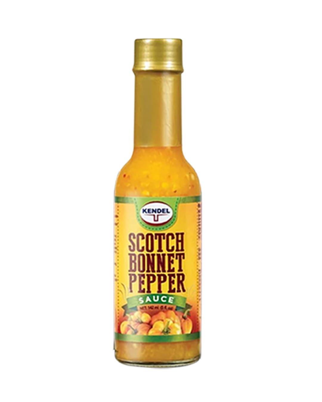 Kendel Scotch Bonnet Pepper Sauce - Authentic Jamaican Scotch Bonnet Pepper Sauce, 142ml | Perfect for Spicy Dishes, Marinades & Table Seasoning