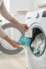 Klari Laundry Detergent Sheets, Fresh Scent, 60 Load Count - Eco-friendly, liquidless concentrated detergent sheets, zero plastic waste, gentle on