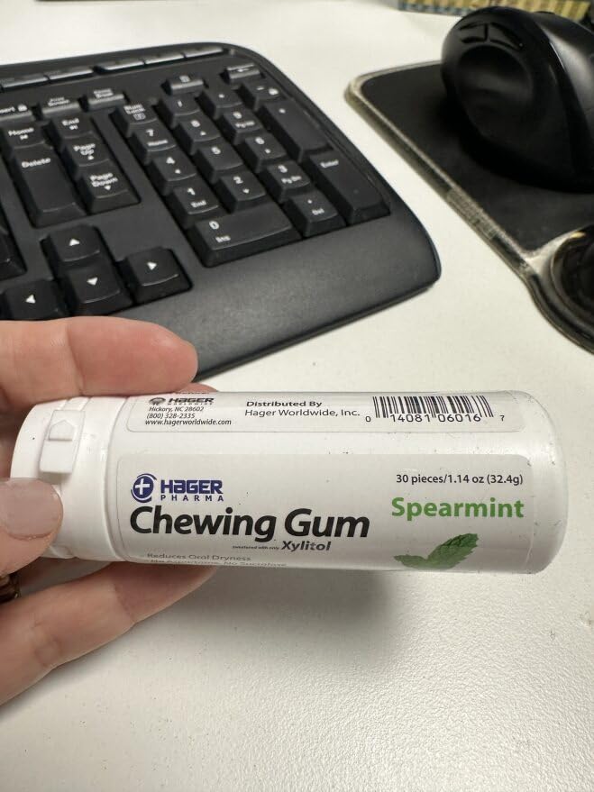 Miradent Xylitol Chew Gum Sprmnt 30 Ct
