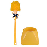 Creative Gift Spoof President Toilet Brush and Holder Set