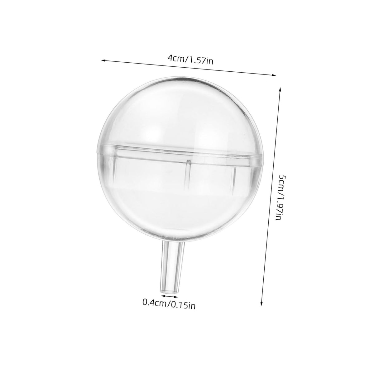HOMSFOU 100pcs Acrylic Chocolate Holder Cover Candy Packaging for Bouquets Elegant Flower Shop Supplies for Valentine's Day and Weddings