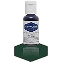 AmeriColor, Cypress, 0.75 Ounce Bottle, Soft Gel Paste Food Color