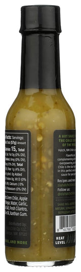 ZIA GREEN CHILE COMPANY Hatch Green Chile Hot Sauce, 5 FZ