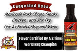 Butcher BBQ | BBQ Mud | World Championship Winning Formula | Steak Marinade | Sweet and Savory Brisket Marinade | Use as Barbeque Meat Mop | MSG