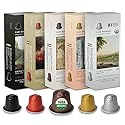 Organic USDA Café Romano Coffee Aluminum Espresso Pods For Nespresso Original Machine 100 Pack Italian Espresso Coffee (Variety pack)