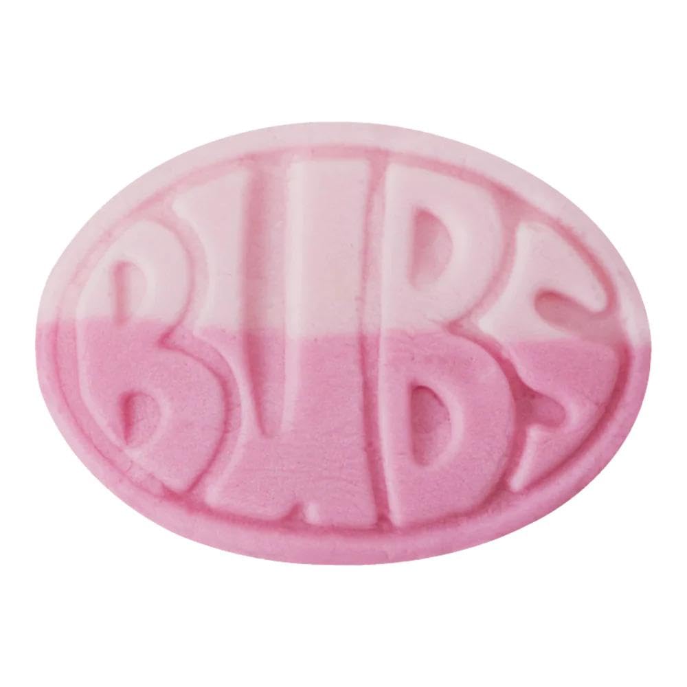 BUBS Swedish Candy 2-Pack - Strawberry Pomegranate & Banana Toffee Sweet Ovals - 2 Bags, Each 1/2 LB (1 LB Total) - Vegan, Gelatin-Free Swedish Mix By