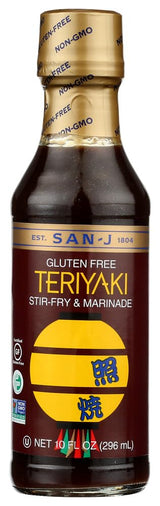 San-J Teriyaki Cooking Sauce, 10 Ounce (Pack of 6)