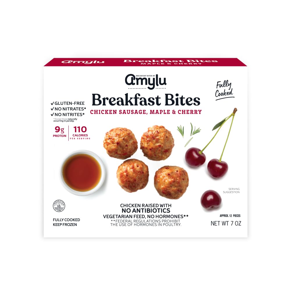 AmyLu Maple & Cherry Breakfast Bites, 7 OZ