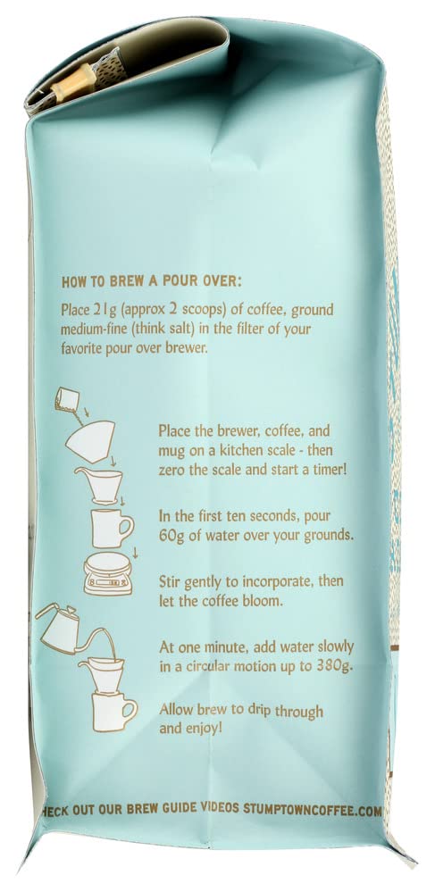 STUMPTOWN COFFEE ROASTERS Colombia Los Picos Whole Bean Coffee, 12 OZ