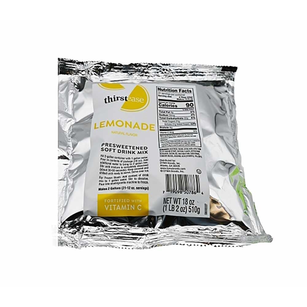 Thirst Ease Lemonade Drink Mix, 18 Ounce - 12 per case.