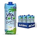 Vita Coco Coconut Water, Pure Original, Refreshing Coconut Taste, Natural Electrolytes, Vital Nutrients, 33.8 Oz (Pack of 6)