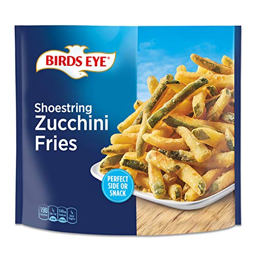 Birds Eye Shoestring Zucchini Fries, Frozen Vegetable Snack, 12 OZ Bag