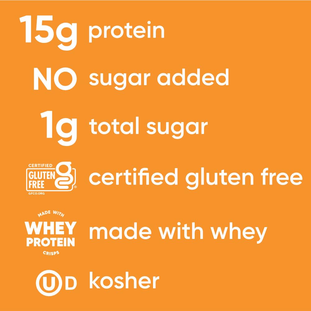 NuTrail 15g Protein Granola Cereal, Honey and Oats, No Sugar Added, Gluten Free, Made with Whey, 8 oz. 1 Count