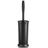 UPTRONIC Toilet Brush, Toilet Bowl Brush with Extra Long Handle Durable Bristles Toilet Scrubber and Covered Holder for Toilet Brush Set for Bathroom