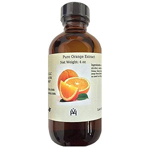 Terpene Free Pure Orange Extract - Sweet Citrus Flavor for Cakes - Cookies - Icing - Filling - Terpeneless - PG Free - Non-GMO - Gluten Free - Kosher