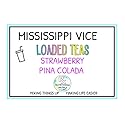 RxNutrition 2go Loaded Tea Drink Mix, MISSISSIPPI VICE, SINGLE PACK, Clean, Sugar-Free Energy with B12, Multivitamins, Antioxidants, Electrolytes