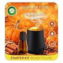 Air Wick Essential Mist Starter Kit (Diffuser + Refill), Pumpkin Spice, Fall scent, Fall spray, Essential Oils Diffuser, Air Freshener