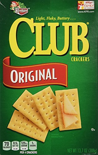 Keebler Club Crackers Original, 13.7 Oz. (Pack of 3) by Keebler