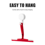 CLEANHOME Window Squeegee Outdoor Window Cleaner Cleaning Tools with 54 in Telescopic Aluminum Long Handle for Shower Doors, Bathroom, Windows