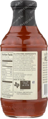 Stubbs Original BBQ Sauce 6x 18Oz