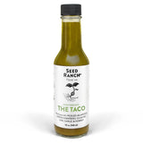 Seed Ranch Gourmet Everything But the Taco Hot Sauce, Medium Heat Taco Sauce - Vegan, Non-GMO Taco Seasoning, No Preservatives or Artificial Sugar