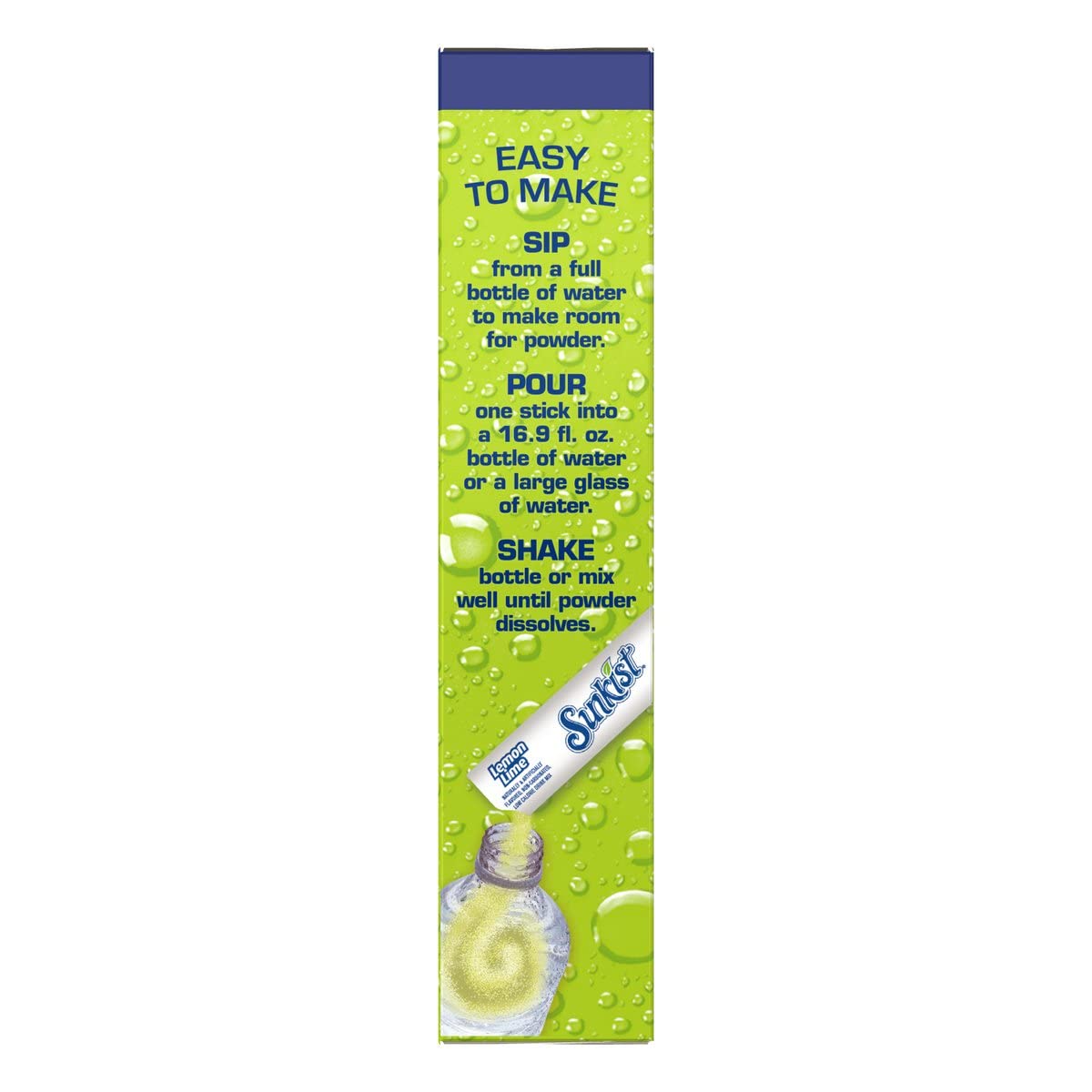 Sunkist Soda Lemon Lime Singles To Go Drink Mix, 0.53 OZ, 6 CT