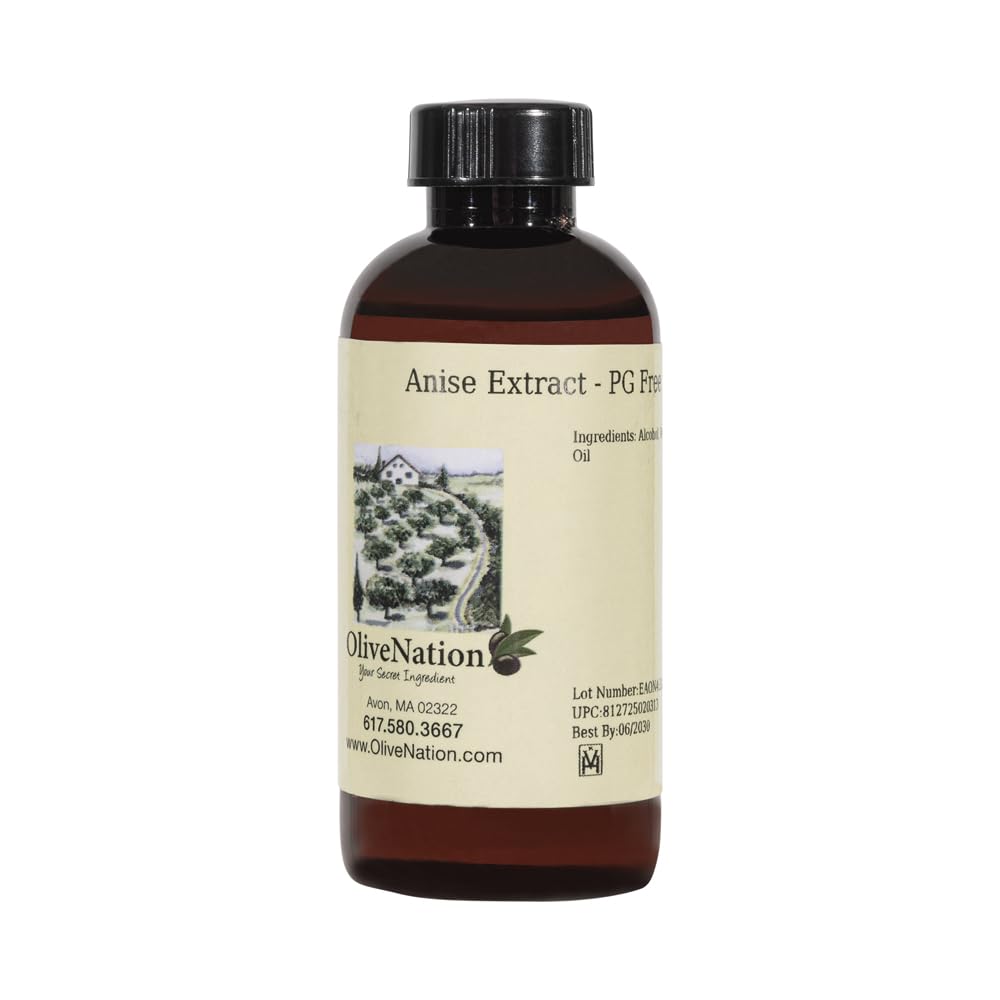 Star Anise Flavor Extract - Classic Cookie Flavoring - Gluten Free - Kosher - Vegan - 4 ounces