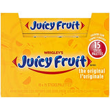 Chewing Gum Original Flavor - Bubble Gum - 15 ct (Pack of 10)