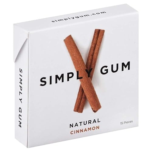 Simply Gum Natural, 15 Count
