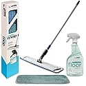 Shaw Floors Vibrant Micro Fiber Mop Hardwood and Laminate Cleaning Kit w/ Cleaner + Pads 1 Wet/1 Dry