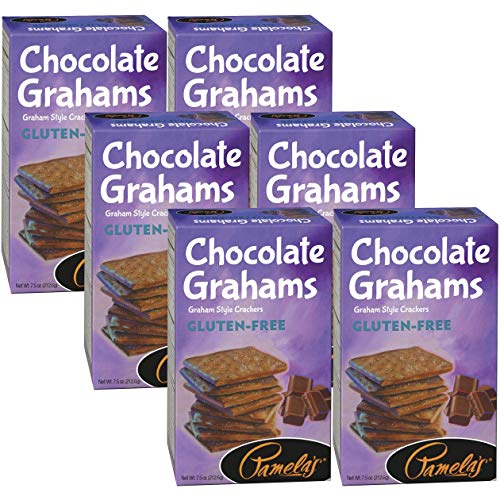Pamelas Cinnamon Grahams, 7.5 Ounce, Pack of 6