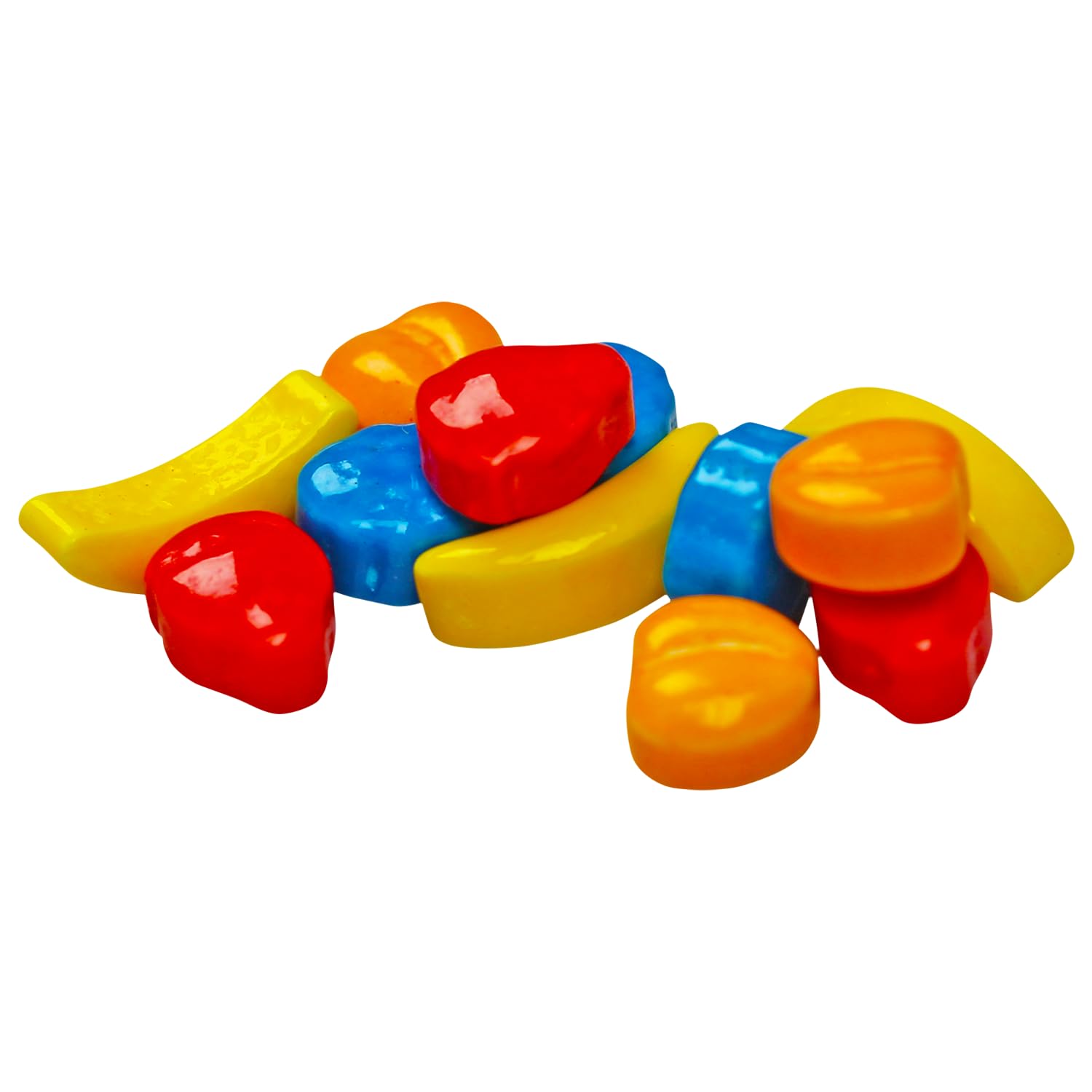 Bulk Fruit Shaped Candies - 2 Pounds - Candy Machine Refills - Party Favors & Events