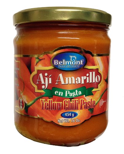 Belmont Aji Amarillo Hot Yellow Pepper Paste - 16 oz - 6 Pack